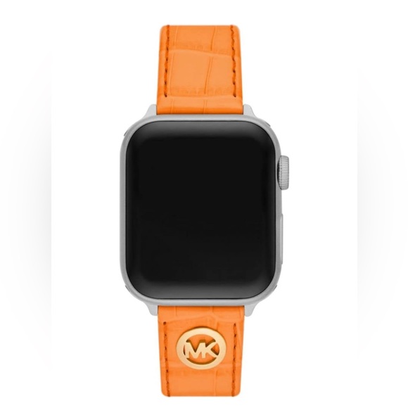Michael Kors Women's Apricot Croco Leather Band for Apple Watch® - Picture 4 of 6